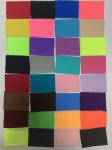 Double Knitted Twill Cotton Polyester Spandex Fabric Wide 185cm 260gsm
