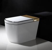 Quality Smart One Piece Toilet Open Front Automatic Heating Integrated Electric Toilet wholesale