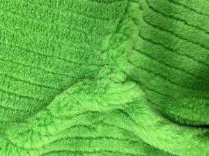 Quality Green Lamb Hair Fabric Alkali Resistant Anti Moth 480gsm wholesale