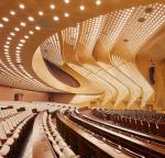 Indoor Aluminium Suspended Ceiling Tiles Solid Wood Printed Wall Covering Tiles