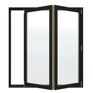 Quality 2mm Frameless Aluminium Sliding Folding Windows wholesale