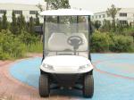white 4+2 Road legal electric Golf cart with front bumper and 14 inch tire low