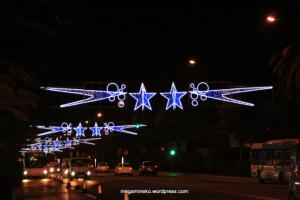 Quality 2014 outdoor christmas 500cm 600cm blue star motif light wholesale