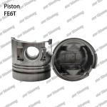 FE6T 12V Engine Piston 56mm For Nissan Engine Spare Parts