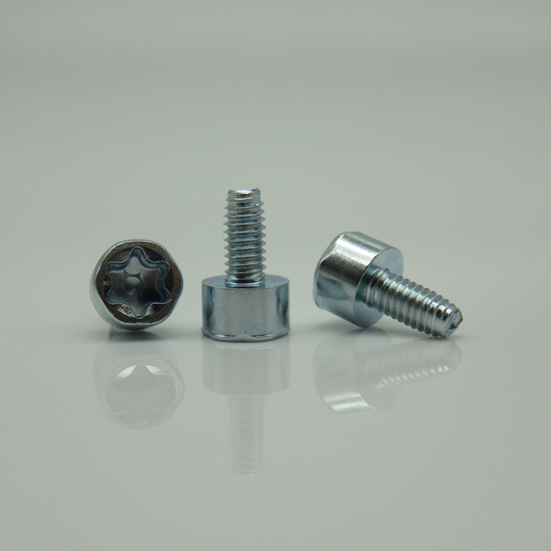 INCH Measurement System Blue Zinc Plating Cylindrical Head HEX Socket Cap Screw Bolts