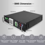 18kgs High Voltage Battery Management System With CAN/RS485 Communication
