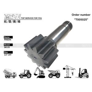Quality SK135 Excavator Shaft Pinion Spare Parts Electronics Parts for Machinery Repair Shops in Origin wholesale