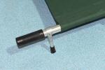 Adjustable Folding Medical Stretcher Class I 159kg Max Load Bearing Aluminum