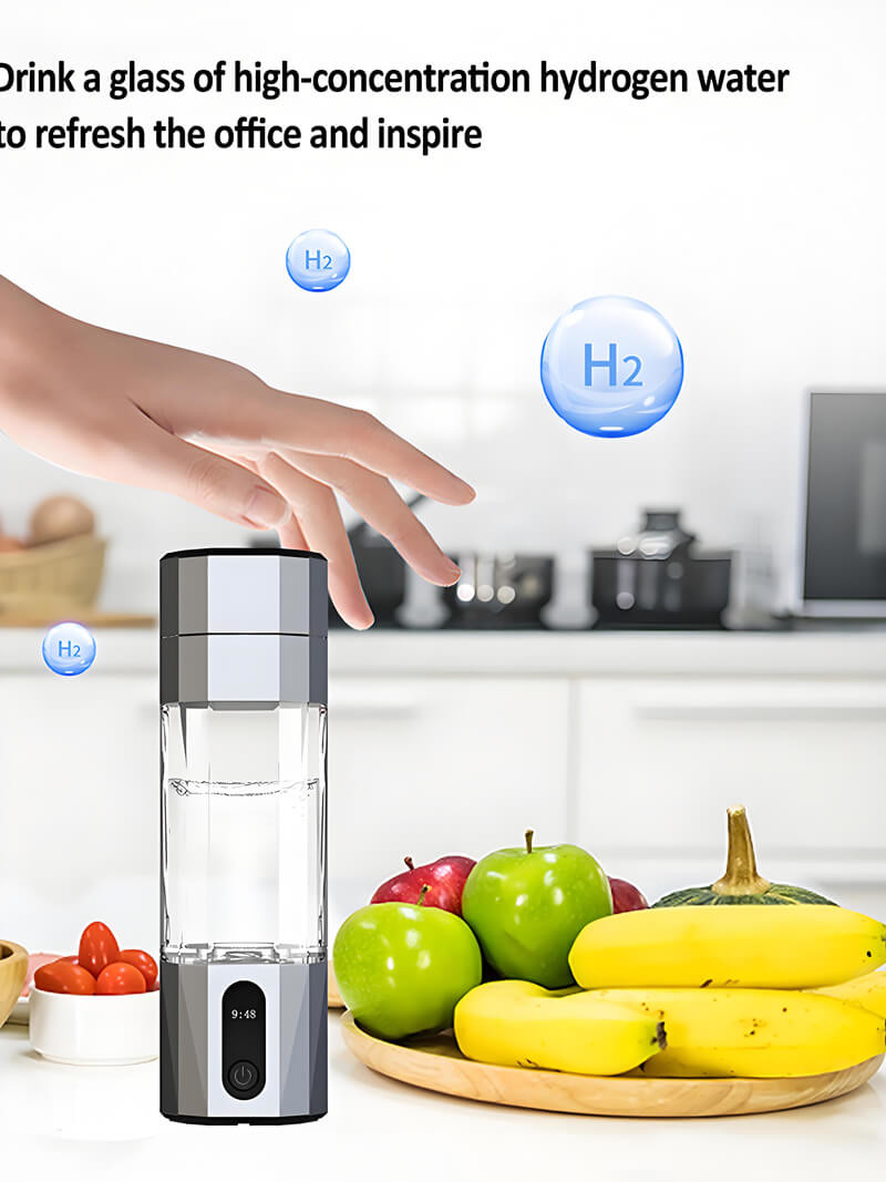 Hydrogen Water Bottle Cup SPE H2 Water Generator With High Hydrogen Level 5000 - 6000ppb WEIZI