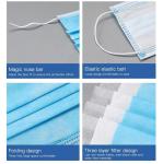 Earloop Type 3 Layer Disposable Protective Face Mask