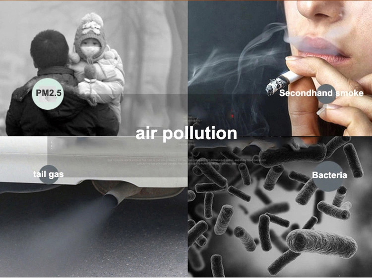 HOMEFISH Negative Ion UV Air Purifier With HEPA Filter 50HZ