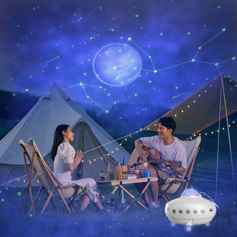 2022 New Star Projector Night Light 12 Constellations Projection Night Light for Home Holiday Decoration Gift