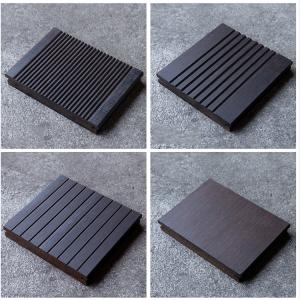 Quality Prefinished High Density Hard Dark Lay Bamboo Hardwood Floor,Brown Horizontal Carbonized Bamboo Floor For Outdoor Use wholesale