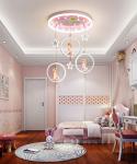 Nordic girl bedroom decor led lights for room indoor girl room chandelier