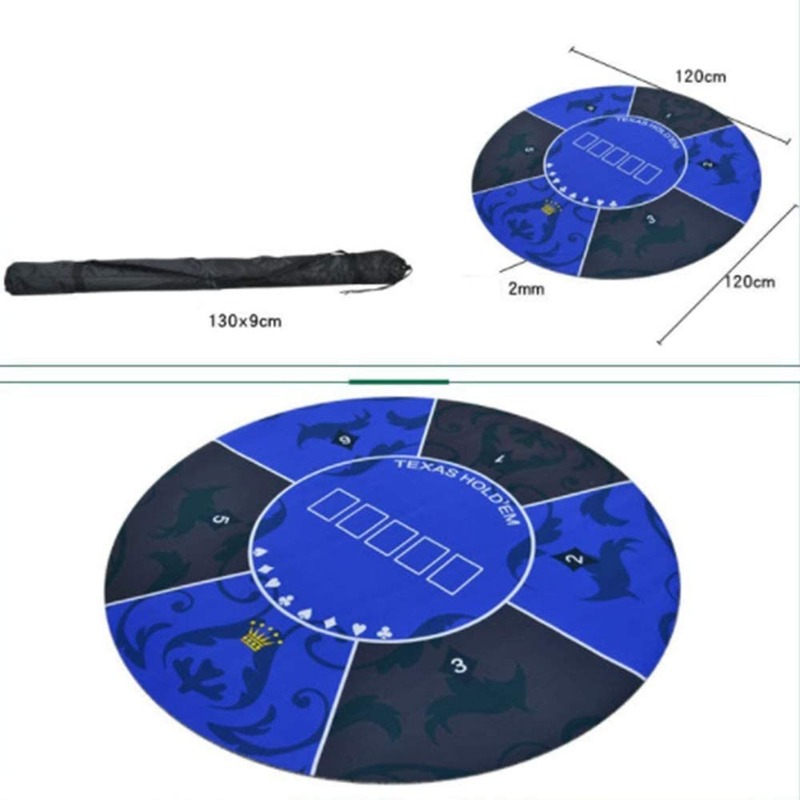 Minglu CPM-006  Manufacture of Rubber Round Casino Table mat