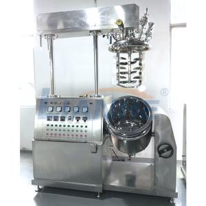 Quality 150L Hydraulic Lifting Vacuum Emulsifier Mixer Bottom Homogenizer SUS316L wholesale