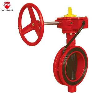 Quality 300PSI Double Eccentric Disc Butterfly Valve With Handle wholesale
