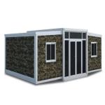 Aluminium Windows Expandable Container House With Kitchen And Bathroom
