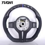 45cm Bmw Carbon Fiber Steering Wheel Custom Shape Thong Trim