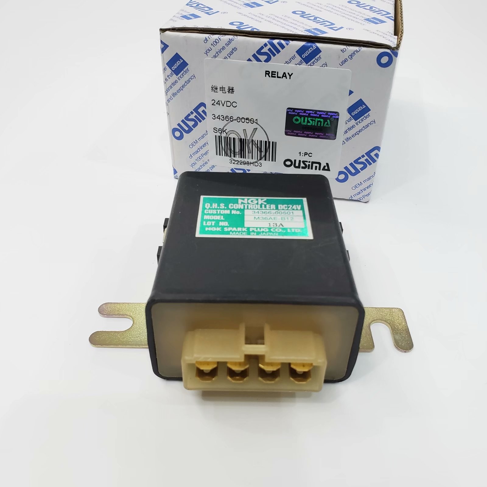 OUSIMA 3466-00501 Starter Relay 346600501 24V For Excavator Parts SK6