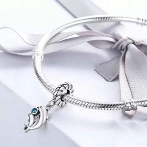 Quality ABAOLA Wonderful Ocean Underwater World 925 Sterling Silver Bead Shark Turtle Tropical Fish Charm Fit Original Pendant wholesale