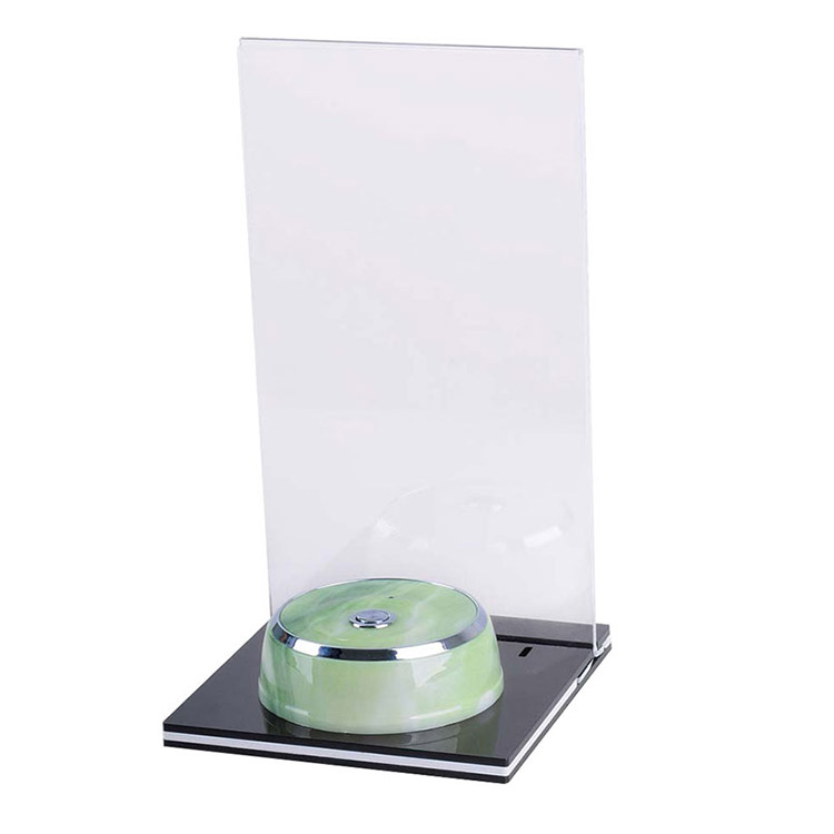 Restaurant equipment wireless pager system menu stand single key call button