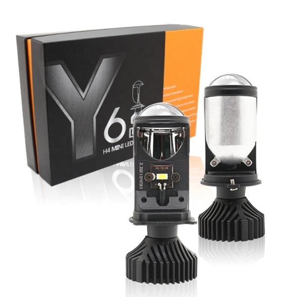 Car Headlights H4 YD6 6000K Motorcycle LED Headlight Car headlamp front fog lamp