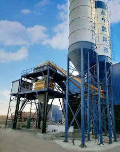 Quality Twin Shaft Concrete Mixing Station 172KW Installed Capacity HZS90 Model wholesale