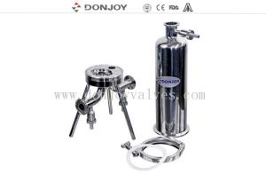 Quality 40 Inch Sanitary Cartridge Filter housing for Beer Filtration Equipment wholesale