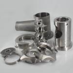 Lost Wax Meat Grinder Replacement Parts , Sand Blast Finish Food Machine Parts