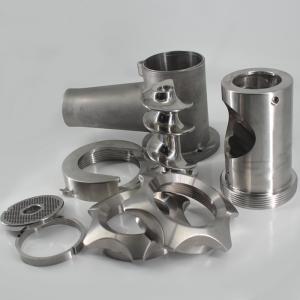 Quality Lost Wax Meat Grinder Replacement Parts , Sand Blast Finish Food Machine Parts wholesale