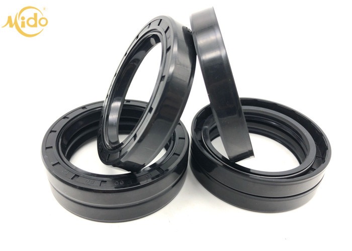 Black TC 60 80 12 Rubber Oil Seal For Transmission