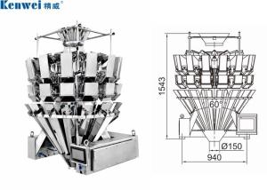 Quality 10 Head Multihead Weigher Machine For Sausage wholesale
