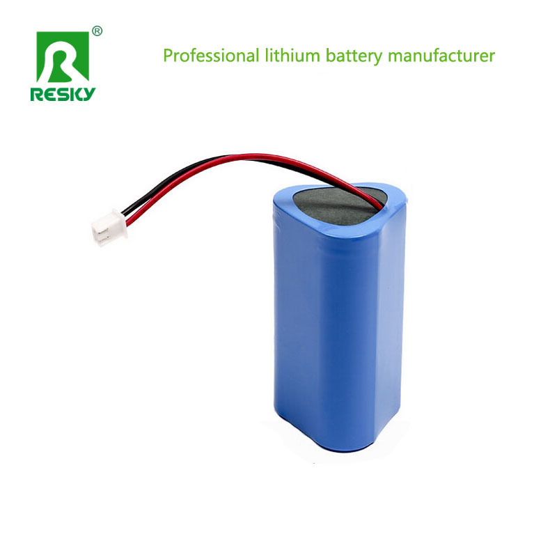 18650 Lithium Ion Battery Pack 3s 11.1v 2600mAh For CCTV Camera