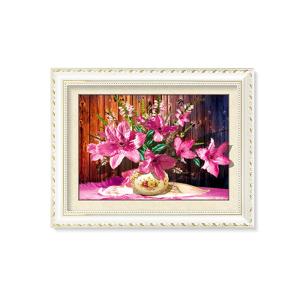 Quality Custom 16x16 Inches 3d Lenticular Photo Flowers &amp; Animals Wall Art Print wholesale