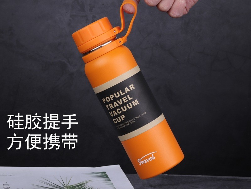 Stainless Steel Double Wall Tumblers Thermos Vacuum Drink Cup Warmer Mug Camping Water Tea Coffee Bottle With Lid