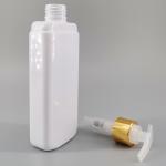 Square Gilded 24mm 7.0oz Cosmetic Lotion Bottle