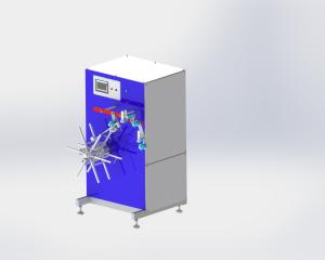 Quality Compact Hose Winding Machine Rubber Tube Winder With Automatic Strapping wholesale