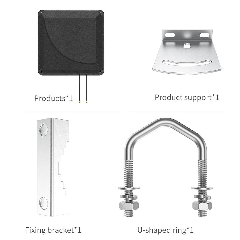 Omni Base Wireless External Antenna For Outdoor Suitable for -40C 55C Temperature Range