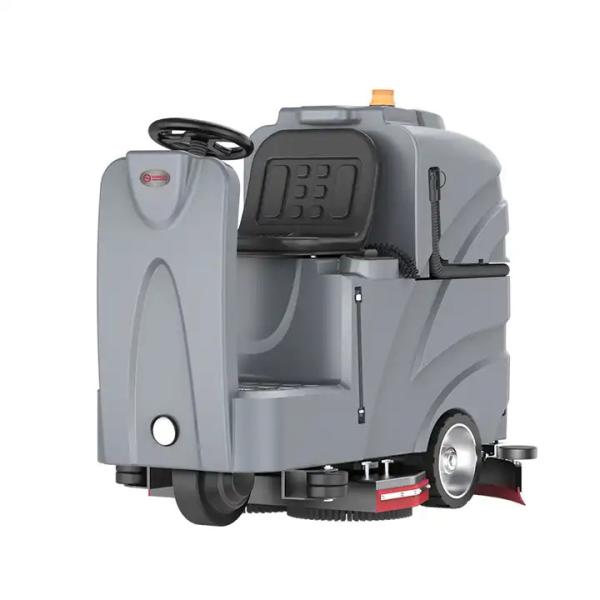 Cheap Electric Concrete Floor Cleaner Machine Heavy Duty Battery Powered OEM for sale