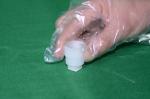 L013 Exfoliated cell sticking up vial