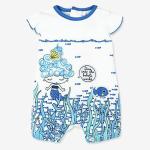 100% organic cotton Rompers short summer sleeve romper for baby boy girl rompers