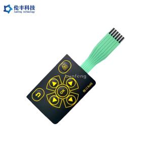 Quality Polyester Waterproof Membrane Switch , 3M9448 Embossing Membrane Switch wholesale