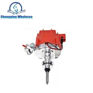 Quality Auto spare parts 273318340360 distributor for Mopar Chrysler Dodge Plymouth V8 Engines One-Wire Installation Red Cap wholesale