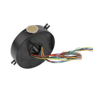 Quality Pancake Slip Ring of 12 Circuits with φ25mm Through Hole 240VAC / VDC wholesale