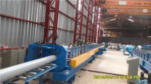 Quality 45# Steel Round Downspout Roll Forming Machine 40GP Container Integrated Adjustment wholesale