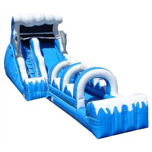 Quality Play Center Giant Inflatable Water Slide For Adult Inflatable Sliding wholesale