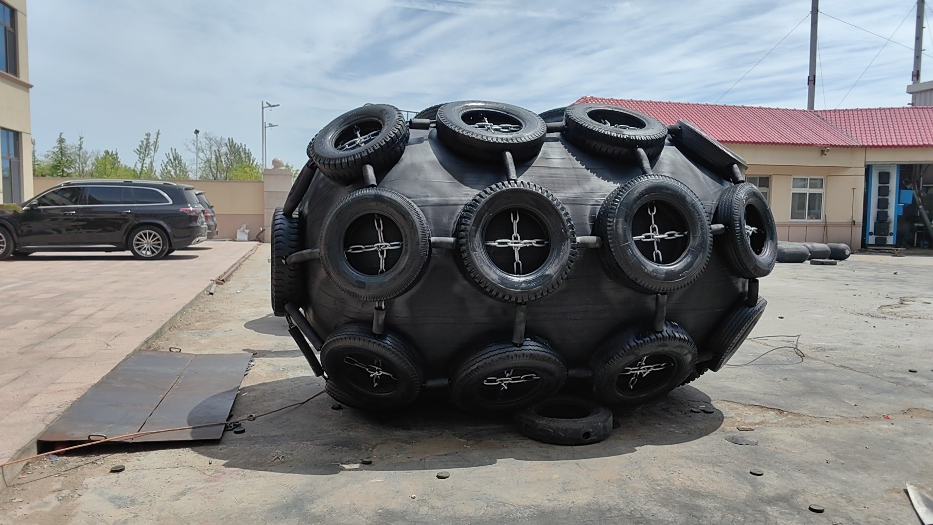 2 Years Warranty Marine Vessel Rubber Fender Yokohama Pneumatic Rubber Fender