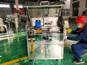 Quality Pilot Membrane Type Filter Press Wastewater Portable Sludge Press Machine wholesale