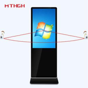 Quality 43 Inch High Definition Floor Standing Free Standing Digital Signage With Max Resolution 1920x1080 wholesale